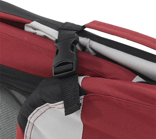 Ferplast Holiday 8 Waterproof Dog Carrying Red Handbag L81xW58xH58cm