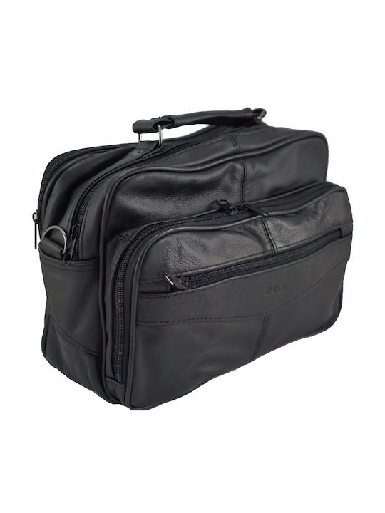 Leather Men's Bag Shoulder / Crossbody Black