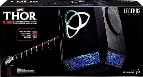 Hasbro Marvel Мьолнир Тор Чукът на Тор Мьолнир Оръжие Реплика