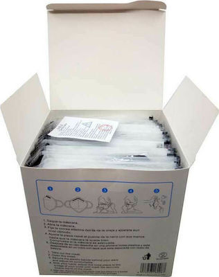 Media Sanex FFP2 NR Protective Mask Black 25τμχ