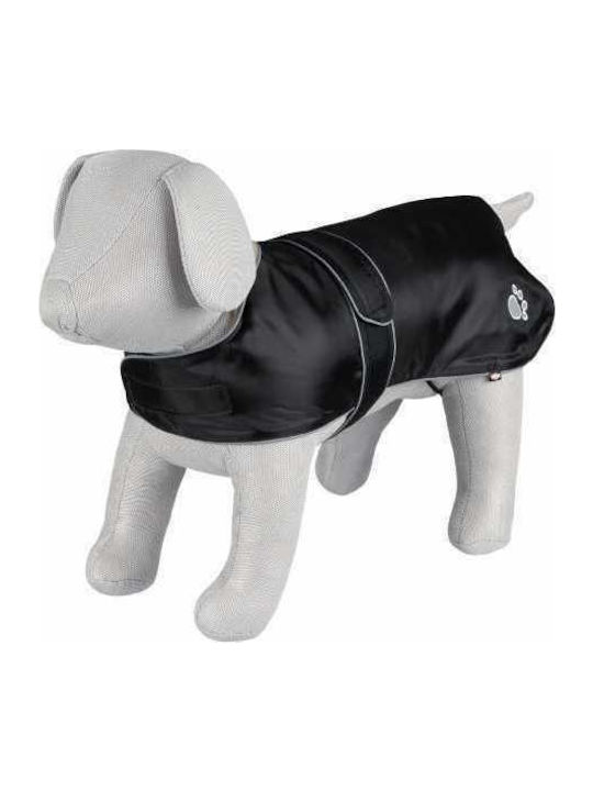 Trixie Orleans Black Fleece / Waterproof Dog Coat with 70cm Back Length