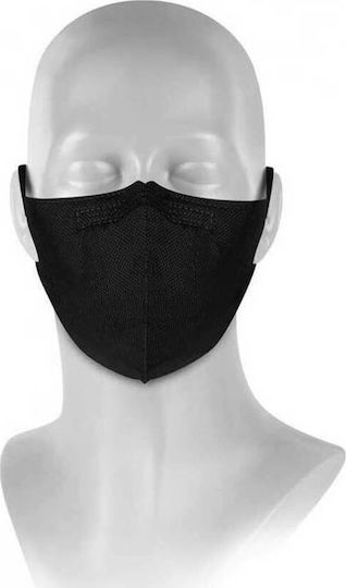 Respilon RespiPro Carbon Mască de protecție FFP2 Mare Negru 3buc