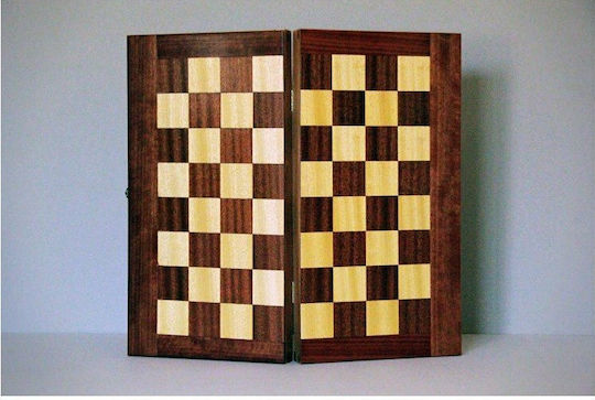 Argy Toys Backgammon Holz mit Spielsteinen 50x50cm