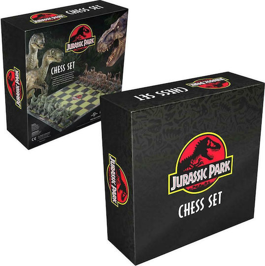 The Noble Collection Jurassic Park Chess Set Chess with Pawns 47x47cm NN2421