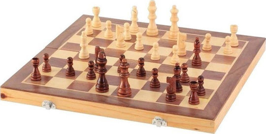 Natural Games Σκάκι από Ξύλο με Πιόνια 40x40cm