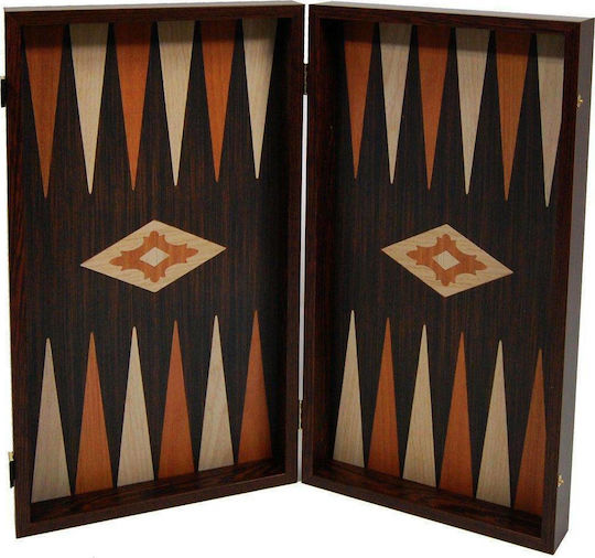 Manopoulos Wenge Replica Lucrat manual Table Lemn cu Piese 48x48cm