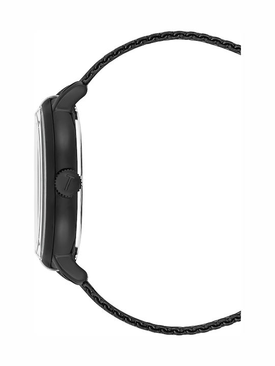 Ted Baker Harry Herrenuhr 43mm Chronograph Batterie mit Schwarz Metallarmband