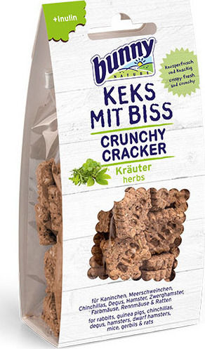 Bunny Nature Crunchy Cracker Treat with Herbs for Hamster 50gr