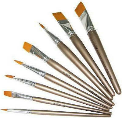 Skag Hobby Plaque Paint Brush Συνθετικό No16