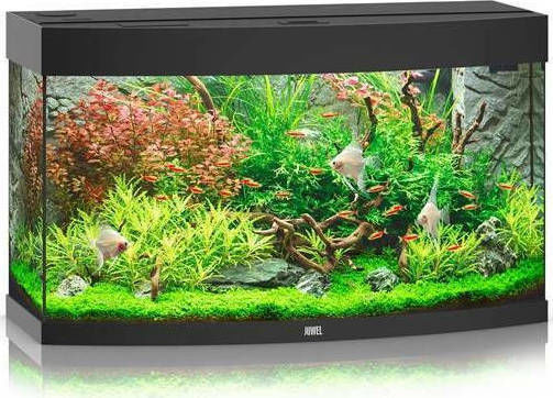 Juwel Vision Acvariu Pentru Pești Cu Memorie Internă 180lt Include Iluminat Încălzitor Circulator Filtru 92x41x55cm Negru