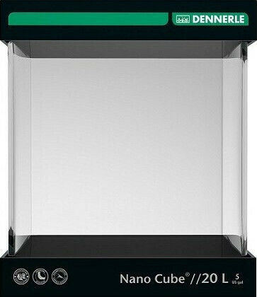 Dennerle Nano Cube Fish Aquarium Capacity 20lt with 25x25x30cm