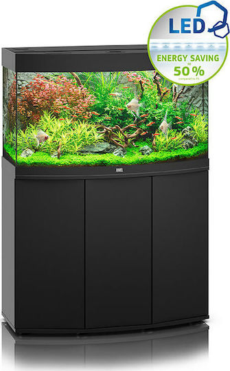 Juwel Vision Acvariu Pentru Pești Cu Memorie Internă 180lt Include Iluminat Încălzitor Circulator Filtru 92x41x55cm Negru