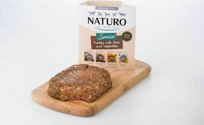 Naturo Grain Free Wet Dog Food Pouch with Turkey, Vegetables and Rice 1 x 400gr