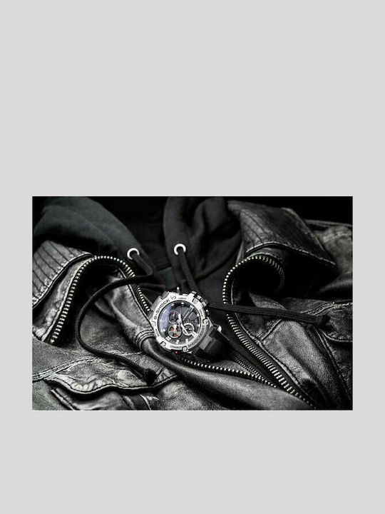 Casio G-Shock G-Steel Ρολόι Solar με Καουτσούκ Λουράκι Casio G-Shock G-Steel Ρολόι Solar με Καουτσούκ Λουράκι