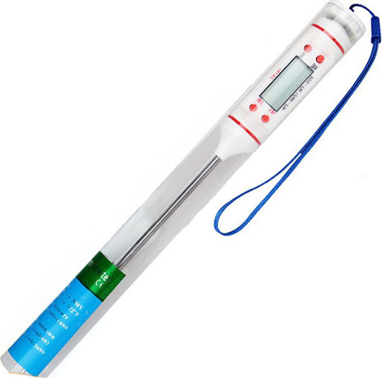 TP101 Дигитален Термометър за храна Готвене с игла -50°C / +300°C Бял