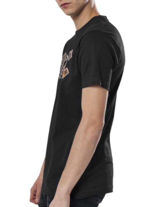 Mister Tee Voltage T-shirt AC/DC Μαύρο Βαμβακερό