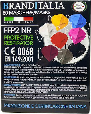 Brand Italia Karina L4 4ply NR Schutzmaske FFP2 Burgundisch BR150-20 50Stück