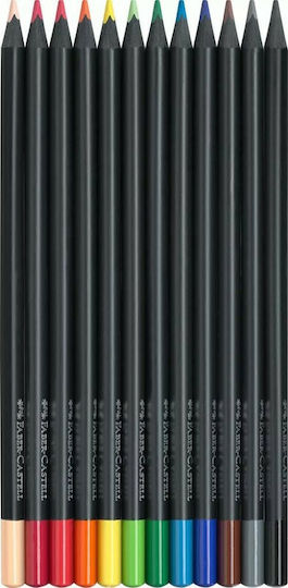 Faber-Castell Black Edition SuperSoft Colored Pencil Set Package of 1 packages
