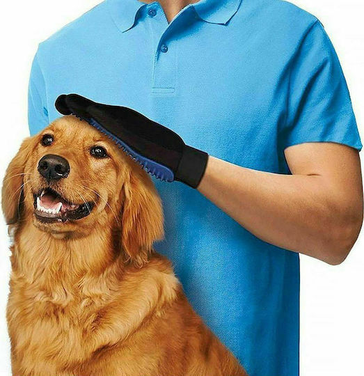 Glove for Misc Hair Lengths for Hair Removal Blue Blue