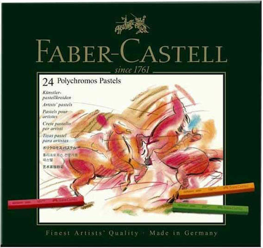 Faber-Castell Polychromos Ξυλομπογιές Σετ 24 χρώματα