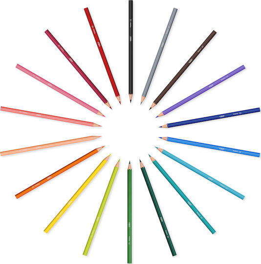 BIC Colored pencils Kids Tropicolors Colored Pencil Set Package of 1 packages
