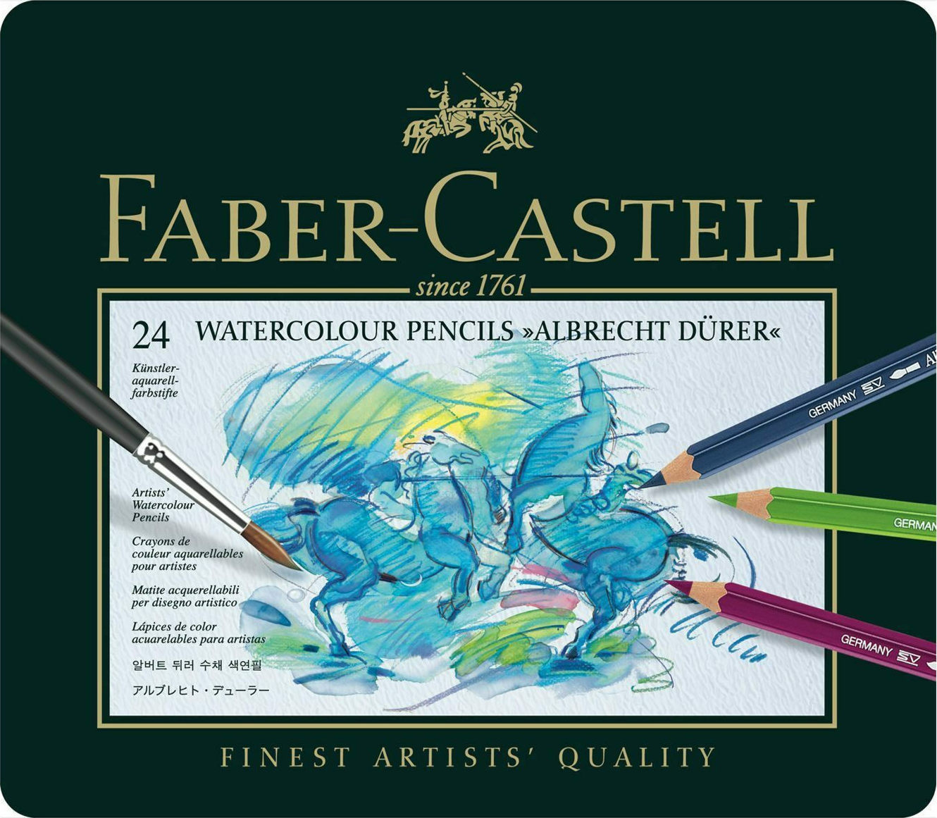 Lápices acuarelables Faber Castell Albrech Durer - Foxy Studio