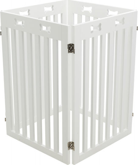 Trixie Divider Dog 60-160 x 75 cm in White Color 160 x 75 x 75cm