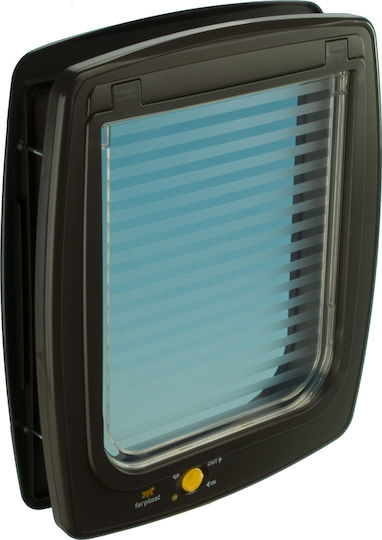 Ferplast Swing 15 Dog Door 41.2x9.6x48.2 cm Plastic Brown Colour 41.2 x 9.6 x 48.2 cm