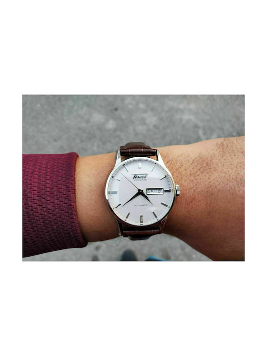 Tissot Uhr Batterie mit Braun