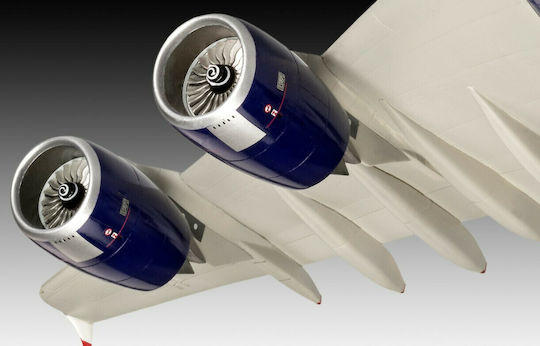 Revell A380-800 British Airways Static Airplane Model 1:144 50.4x55.5cm 163pcs AIRWAYS-