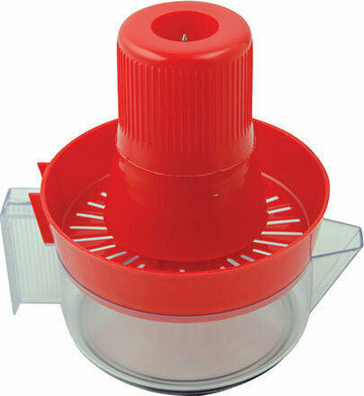 Anko Classic Juicer Orange / Lemon with Container made of Plastic Red