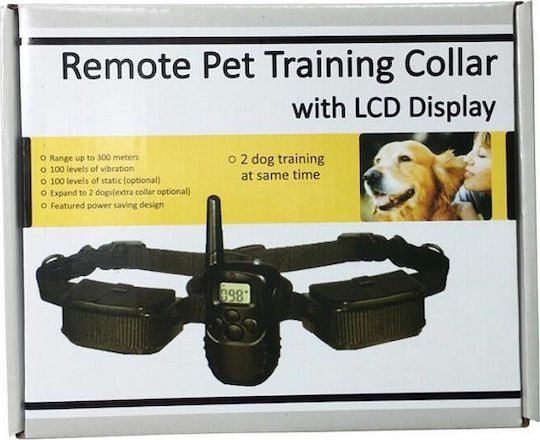 PetTrainer Ηλεκτρικό Κολάρο Εκπαίδευσης κατά του Γαβγίσματος με Εμβέλεια 300m