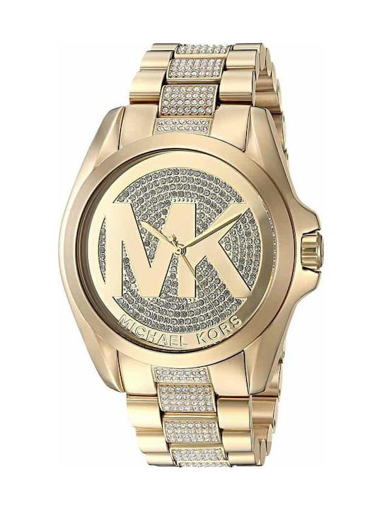 Michael Kors Bradshaw Uhr mit Gold Metallarmband
