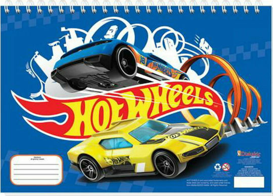 Diakakis Drawing Pad Hot Wheels 1pcs