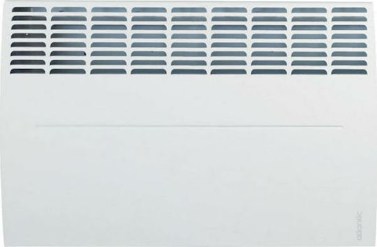 Atlantic F119 Design CE Convector Heater Floor 500W with Electronic Thermostat 39.1x46.1cm White