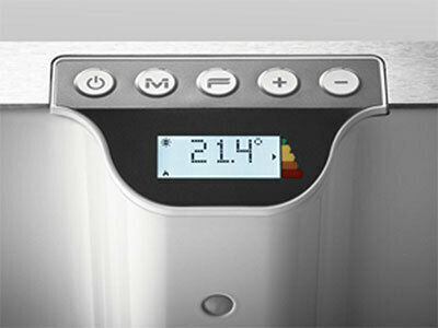 Radialight Klima 7 Konvektorheizung Wand 750W mit elektronischem Thermostat 67.5x50.4cm Weiß