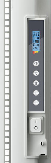 Radialight Icon 7 Convectoare Perete 750W cu Termostat Electronic și WiFi 45x95cm Alb