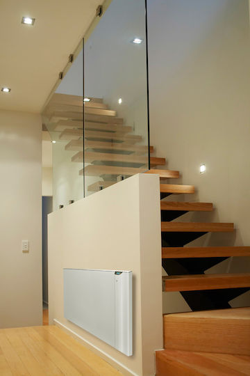 Radialight Klima 20 Konvektorheizung Wand 2000W mit elektronischem Thermostat 124x50.4cm Weiß