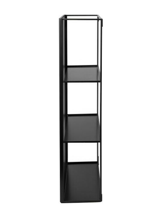 Umbra Cubiko Oglindă de Baie Dreptunghiulară cu Raft 30x32cm Negru