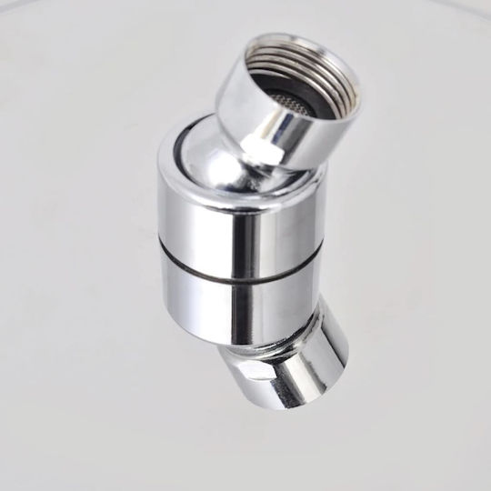 vidaXL Правоъгълници Капаче за душ 40x30см Inox