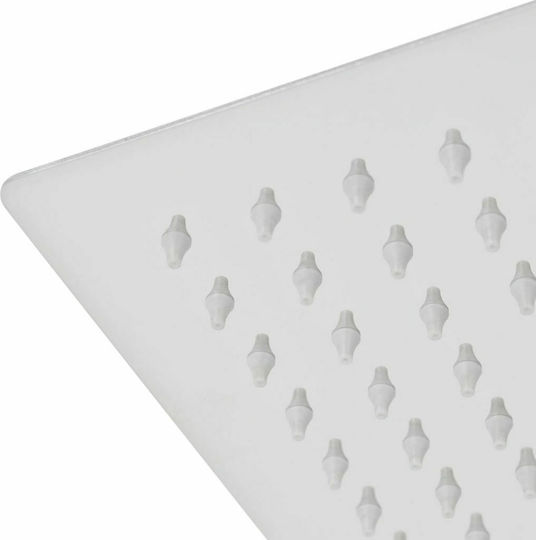 vidaXL Τετράγωνη Κεφαλή Ντουζ 40x40cm Inox