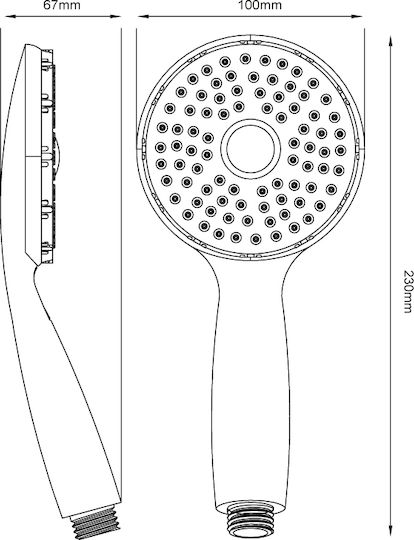 Viospiral Slim Telefon de duș
