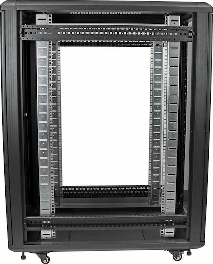 StarTech Επιδαπέδια Καμπίνα Rack 22U Μαύρο RK2236BKF