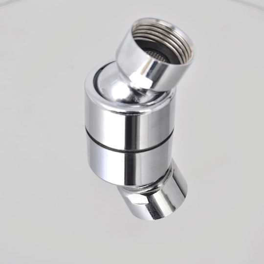 vidaXL Στρογγυλή Κεφαλή Ντουζ 40cm Inox