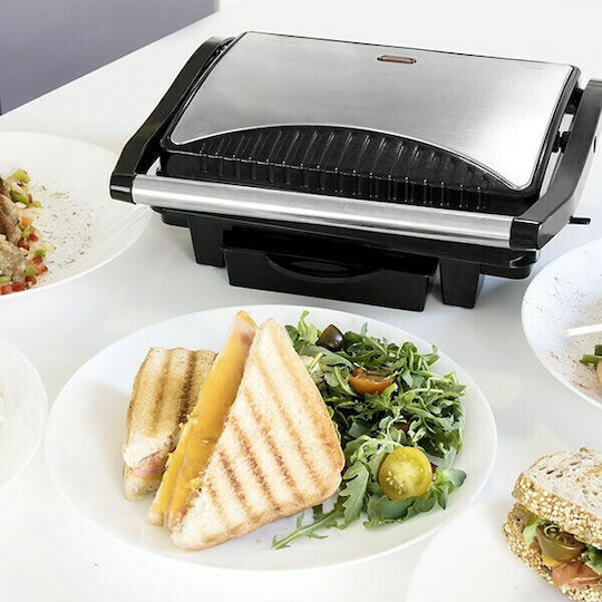 Cecotec Rock’Ngrill Sandwichmaker Grill 1000W Inox