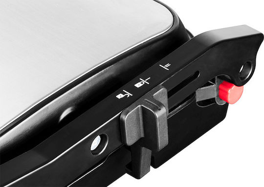 ECG KG 100 Sandwich Maker Grill 2000W Gray