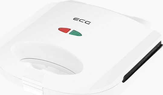 ECG S 1170 Τοστιέρα για 2 Τοστ 750W Λευκή