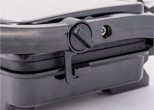 DictroLux 878401 Sandwich Maker for for 2 Sandwiches Sandwiches 1500W Inox