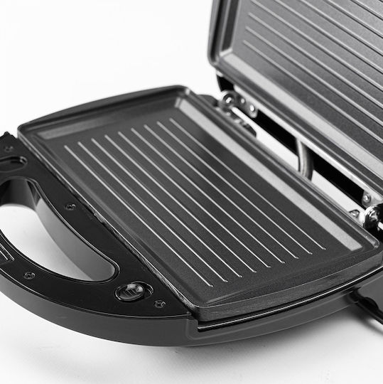 Bormann BHA3100 Sandwich Maker with Removable Plates for for 2 Sandwiches Sandwiches 750W Inox