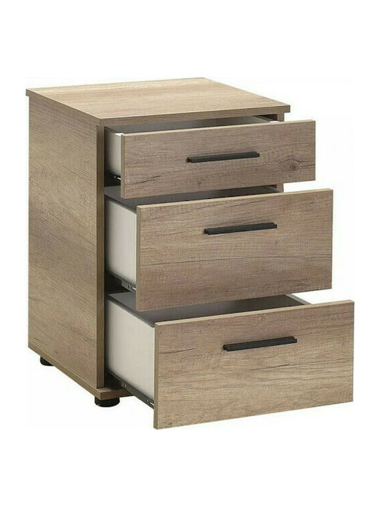 Trendline Wooden Bedside Table Tori 40x39x57cm